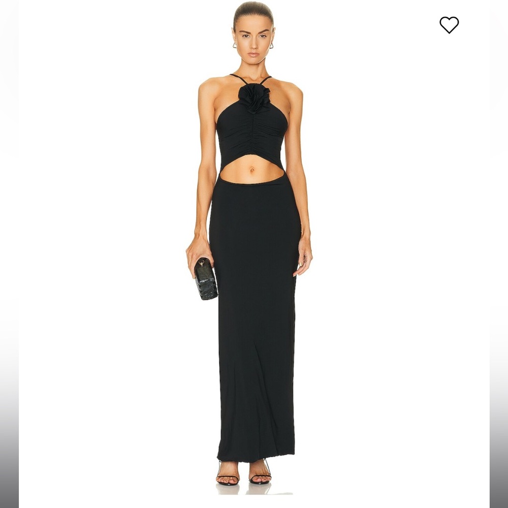 Black Maygel Coronel Cattleya Maxi Dress (NWT, never worn)